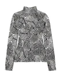 PACO RABANNE Silver Womens Blouse at Yoox